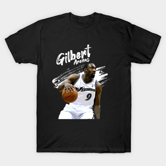 Gilbert Arenas Basketball T Shirt TeePublic